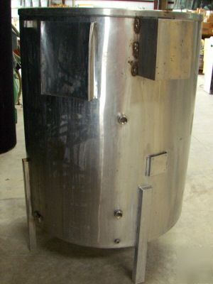 165 gallon 316 stainless steel mixer tank