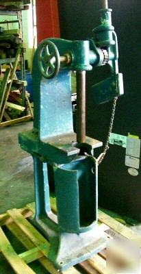 5 ton greenerd arbor press, md.3 1/2, ratchet (20778)