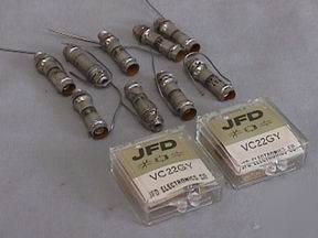 10 vintage jfd - VC22GY variable trimmer capacitors