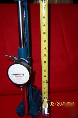 Franco inspection height gage 18â€ with starrett dial