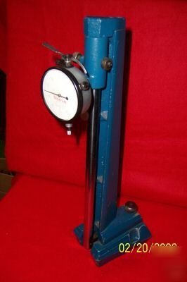 Franco inspection height gage 18â€ with starrett dial