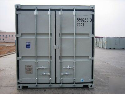 New 10'+10' duocon storage / shipping containers