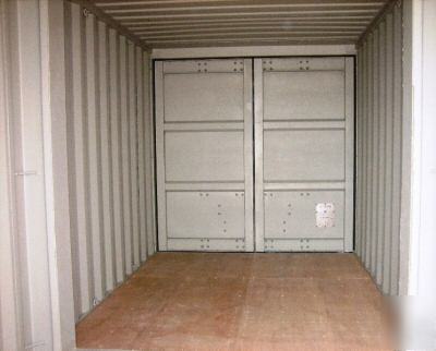 New 10'+10' duocon storage / shipping containers