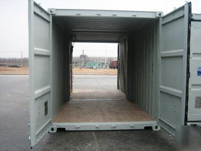 New 10'+10' duocon storage / shipping containers