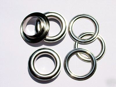 22.5MM metal purse bag grommets nickel 50SET JE35M-nl