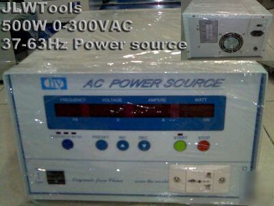 500W 0-300V ac 45-70HZ power source