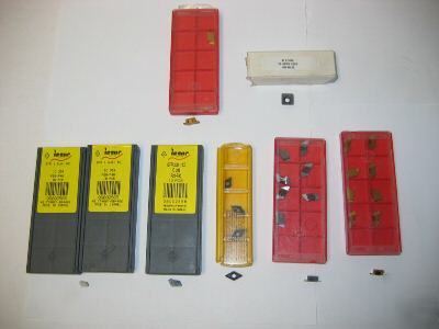 New assorted lathe carbide inserts u/cut & turn