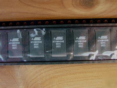 A lot of 5 pcs flash memory ic AT49BV040-90VC