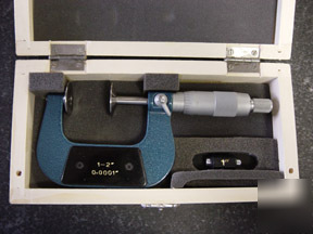 Precision 1-2 inch disc micrometers 