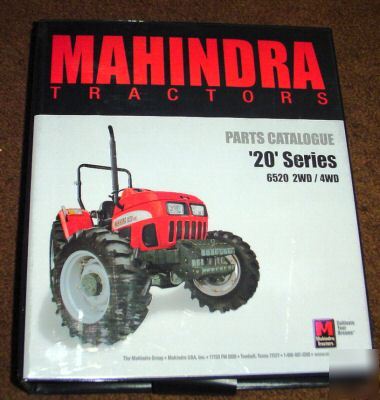 Mahindra 6520 2 & 4WD tractor parts catalog book manual