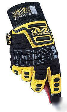 Mechanix m-pact 2 gloves yellow small