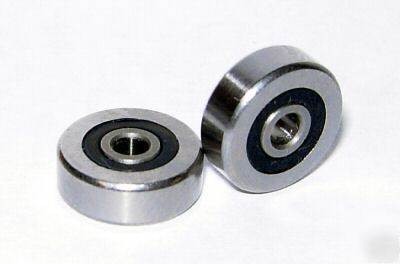 New (2) R2A-2RS sealed ball bearings,1/8