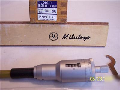 New mitutoyo digit mic head #251-238 