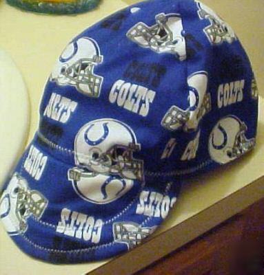 Reversable indianapolis colts nfl welder caps hats 