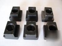 6 metric t- nuts for 08MM bolts & 10MM slot. cabecas-t