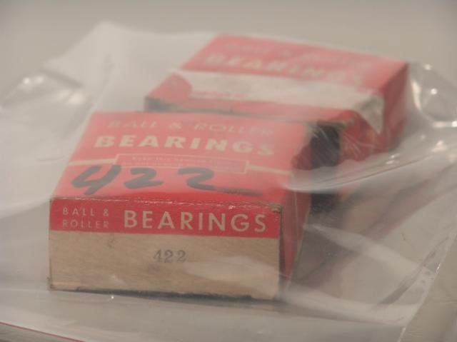 Ball & roller bearing 422 lot of 2 