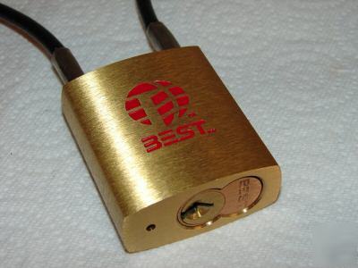 Best lock 24-inch cable padlock//best core