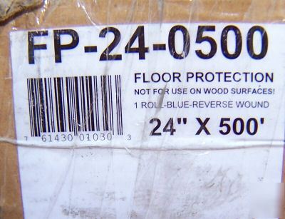 Floor protection film for hard surface floors/ painting