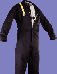 Gemtor flame retardant fall protection coveralls