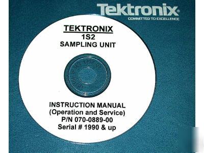 Tektronix 1S2 instruction manual ( service & operation)