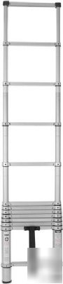 Ladders: 12.5 collapisable aluminum telescoping ladder