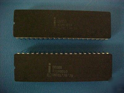 Lot of 2 D8086 ics processors ic D8086 intel '78'79