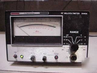 Ballantine #3440A rf millivoltmeter