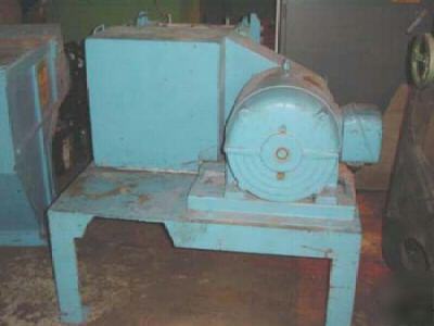 Cumberland 24B granulator w/ 100HP ac motor