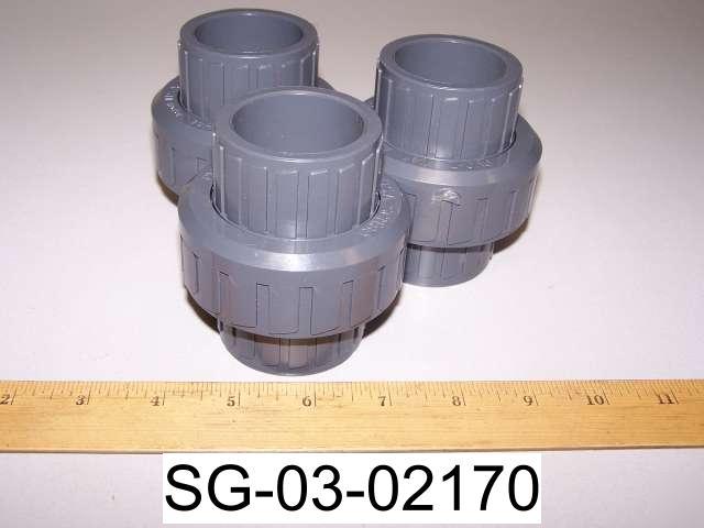 Eslon pvc s quick disconnect pipe fittings nos 1-1/4