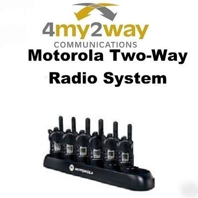 Motorola VL50 event planner two way radio system