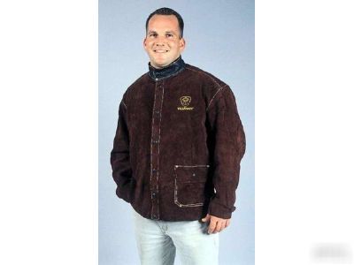 Tillman 2480A sz xx- lrg chc. brn welding jacket fs