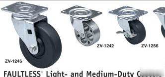 Wise 200# steel bearing rigid caster 5