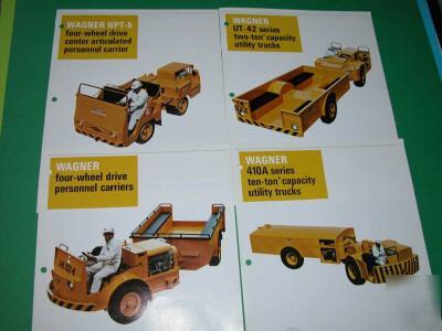 1971 wagner utility trucks underground mining catalogs