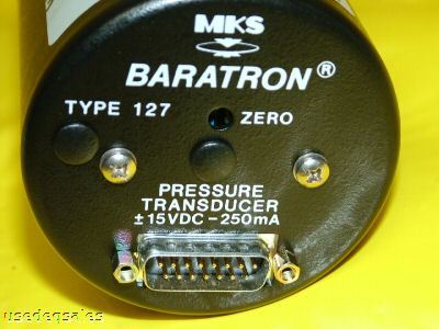 Mks baratron 127AA-01000B 1000 torr pressure transducer