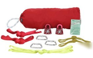 New brand nrs 150' z-drag water rescue kit