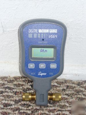 New no box supco digtial vacuum gauge w/battery