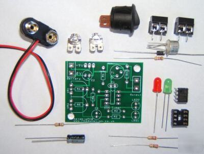 555 astable timer complete project kit