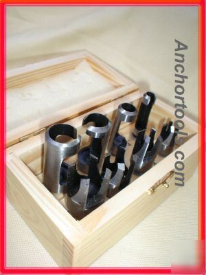 8PC wood plug cutter set ( wood worker furniture maker