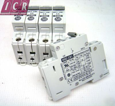 Allen BRADLEY1492-CB1 din rail circuit breaker 5A g 050