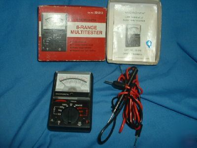 Micronta 22-212 2000 ohms/volt ac/dc multitester