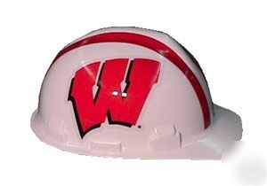 New ncaa hard hat wisconsin badgers hardhat 