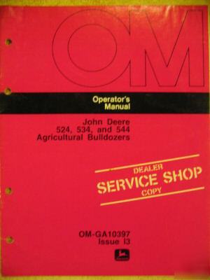 John deere 524 534 544 bulldozer 4430 4630 5020 manual