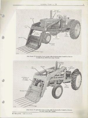 John deere parts catalog for the 35 farm loader