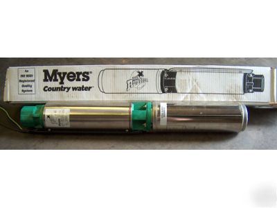 Myers rustler submersible well pump 1 hp 20 gpm 