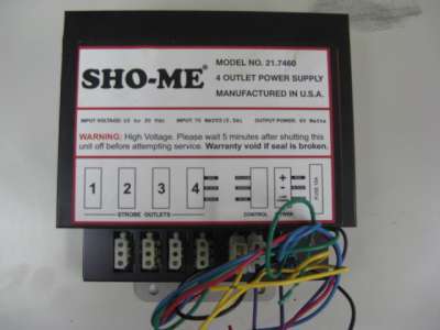Sho-me 21.7460 4-outlet power supply 70WATT 10-30 vdc