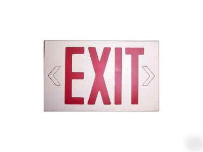 Westinghouse incandescent red-green exit sign (6 units)
