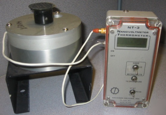 Decagon devices nt-3 nanovoltmeter/thermometer