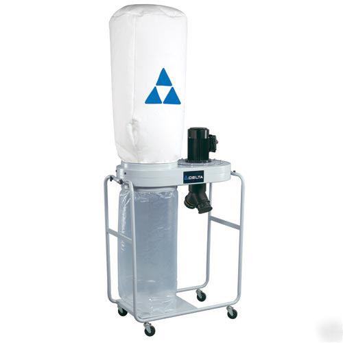 New delta 50-760 1-1/2HP 1200CFM dust collector ( )