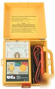 Uei IRT3 analog megohmmeter 