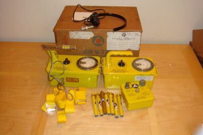 Victoreen cd v-717 geiger counter radiological meter #1